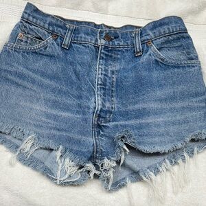 Vintage 80s Levi's Cut-Off Shorts Size 26